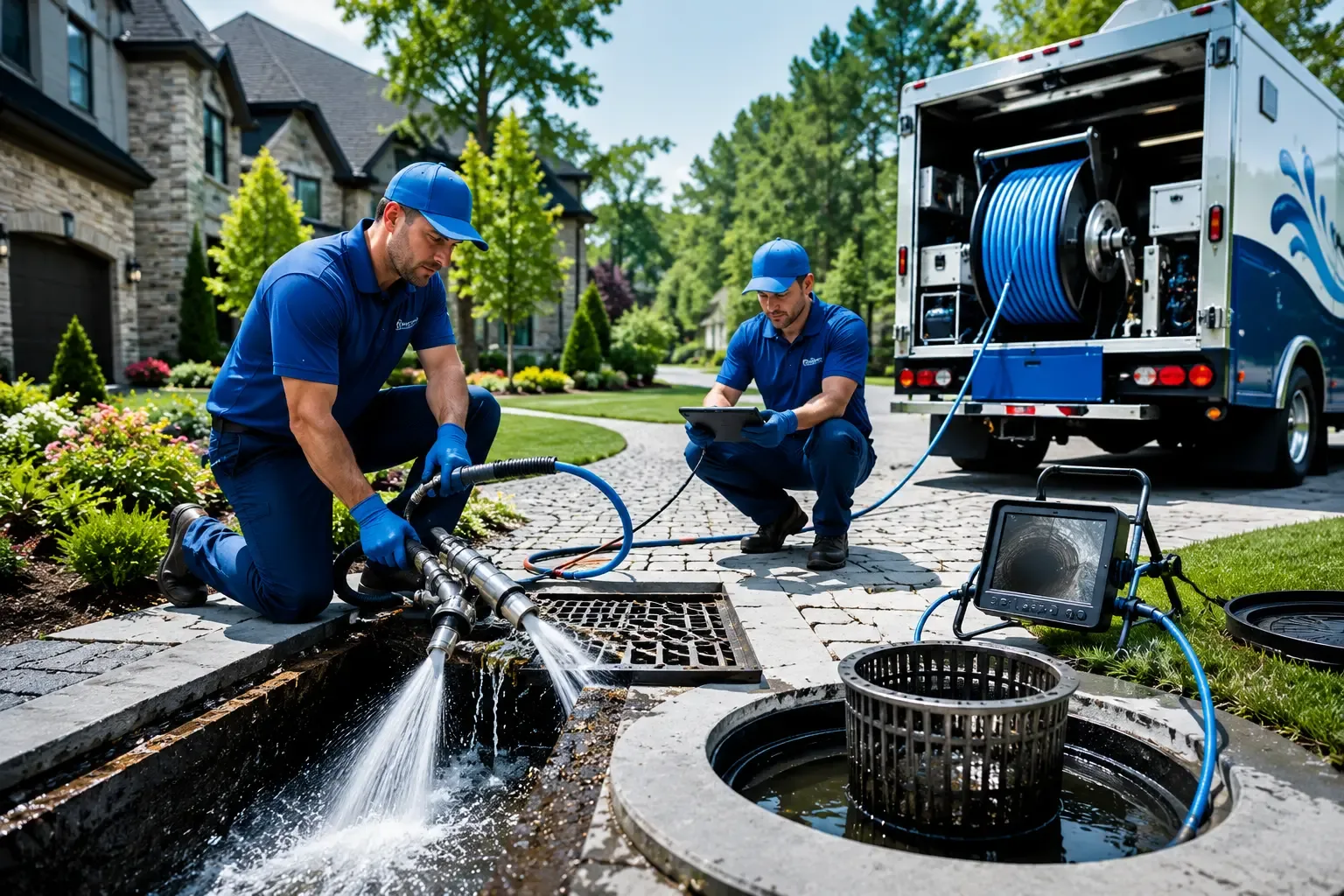 Local outdoor drain cleaning professionals in Hillsborough, NH